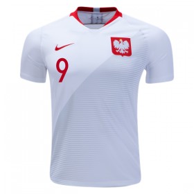 Polen Robert Lewandowski 9 Thuis Shirt WK voetbal 2018